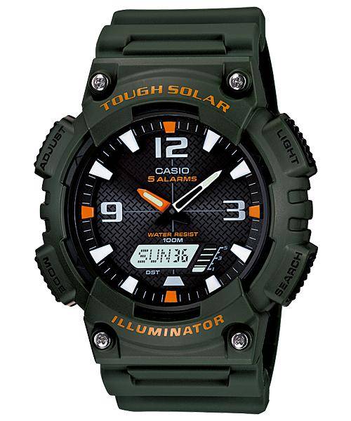 CASIO Tough Solar Illuminator Gents Watch"NO MORE BATTERIES!!"