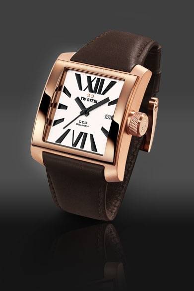 TW STEEL Ceo Goliath Stainless Steel Gents Quartz Watch"STUNNING & ROBUST!!"