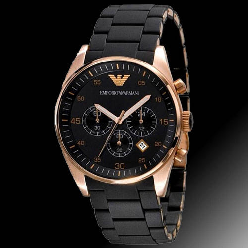 *NEW* EMPORIO ARMANI Sportivo Choronograph Gents Quartz Watch"BEST OF BOTH WORLDS!"