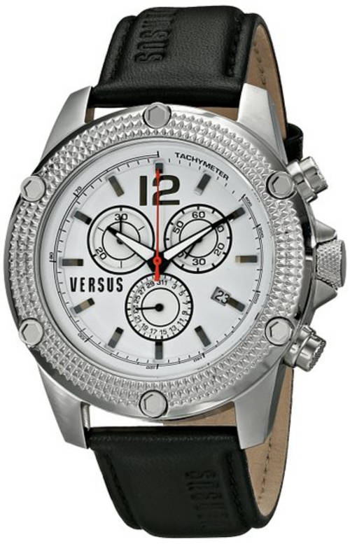VERSUS (by VERSACE) Aventura Chronograph White Dial Gents Luxury Quartz Watch"HIGH END WATCH!!!"