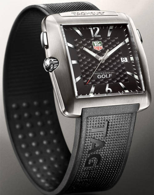 TAG HEUER Golf-TIGER WOODS Edition Titanium SWISS Gents Quartz Upmarket watch"BEST BUY-2016"