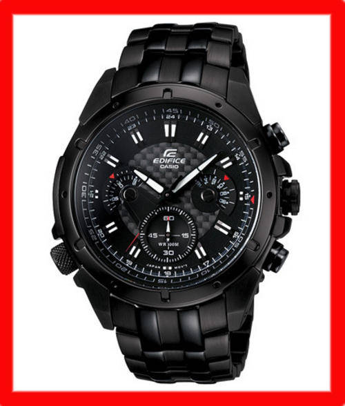 Casio Edifice EF-535BK"F1 Red Bull" Mens Chronograph Sports Watch**LIMITED**