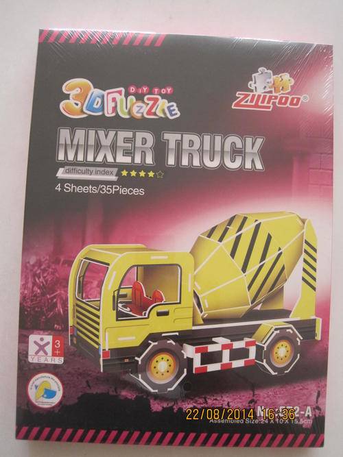 **3D PUZZLE**MIXER TRUCK**
