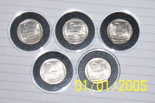 ENCAPSULATED CIRCULATED MANDELA INAUGURATION R5