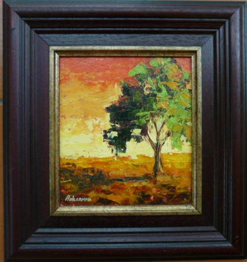Yvonne Ankerman original oil Painting : Autumn Tree