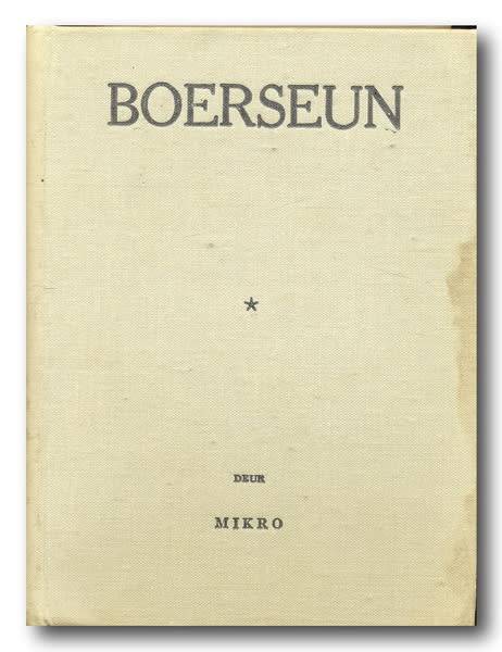 Boerseun deur Mikro (3e druk 1947)