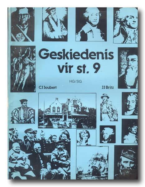 Geskiedenis vir st 9 (HG?SG) deur CJ Joubert & JJ Britz (1986)