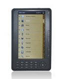 7 inch E-book Reader 7 " E-Book 4GB HD 480*800 MP4+ Free Protective Film Leather Case