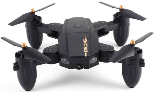 Pocket Mini FPV Foldable Smart Drone RC Quadcopter with 720P Wifi HD Camera Live Video Altitude