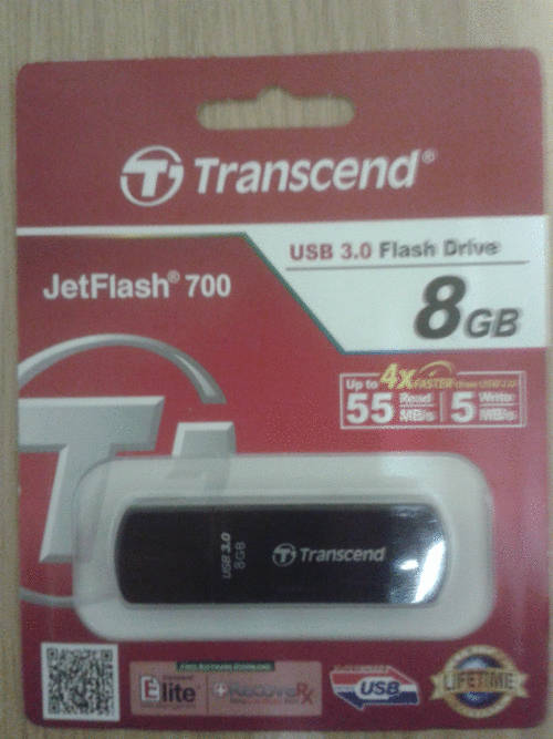 Transcend 8GB USB 3.0 Flash Drive