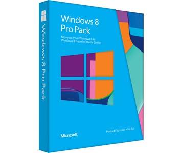 ORIGINAL MICROSOFT WINDOWS 8 PRO PACK  # BRAND NEW #