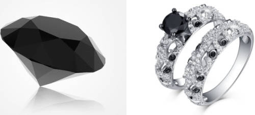 Natural Black Diamond A Grade