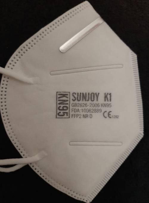 Original High Quality KN95 PM2.5 FFP2 Face Mask / Respirator - Ear Hook Type (10 Pack)