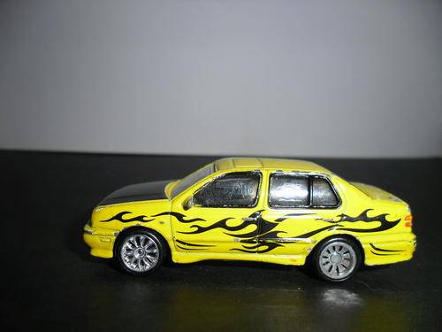 Racing Champions VW Jetta (1995)  - Spoiler Missing - see photos for condition - no box