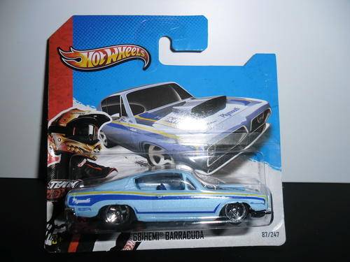 Hot Wheels 68 Hemi Baracuda 2012 Mopar Mania (Mint on Short Card)