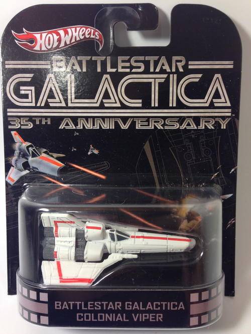 Hot Wheels - Battlestar Galactica - Colonial Viper - 2013 Retro Entertainment Series