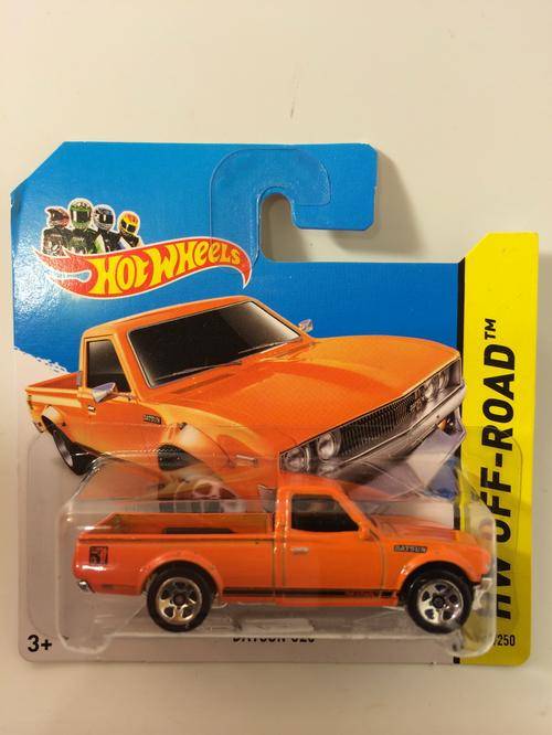 Hot Wheels Datsun 620 2014 Hot Wheels HW Off-Road Hot Trucks New Casting - Mint on Short Card