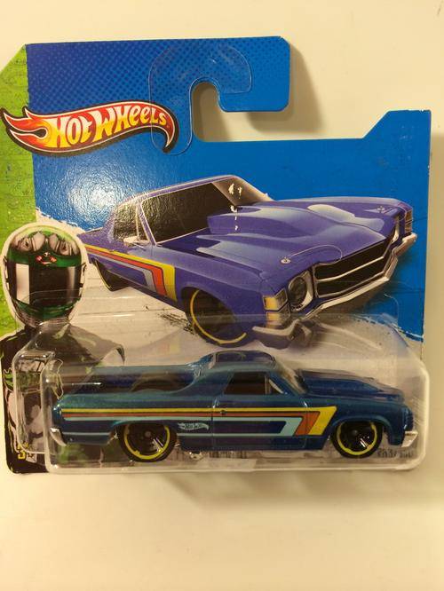 Hot Wheels 71 El Camino 2013 Hot Wheels HW Showroom Muscle Mania  - Mint on Short Card