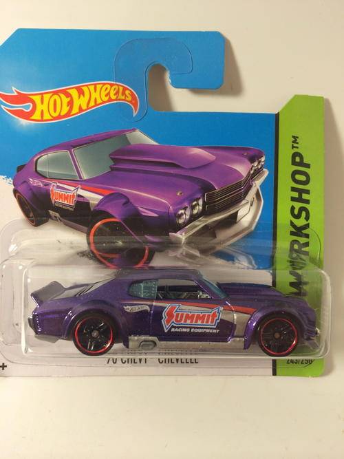 Hot Wheels 70 Chevy Chevelle - 2014 Hot Wheels HW Workshop Performance
