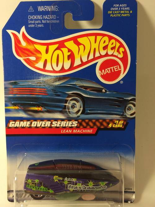 Hot Wheels - Lean Machine  - 1999 Game Over Series #1