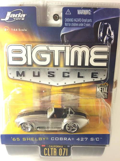 Jada - Silver - 65 Shelby Cobra - Jada Bigtime Muscle