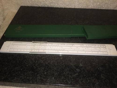 Faber Castell 57/87 Slide Rule and case