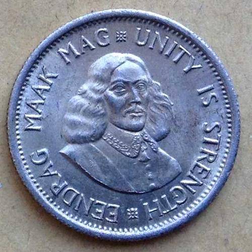 ***Bargain Top Grade SA Union 1961 10 Cent AU/UNC***