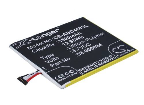 Tablet Battery  CS-ABD460SL for AMAZON Kindle Fire HD 7 inch, etc.