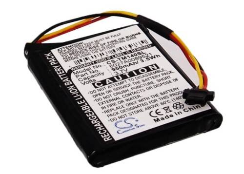 GPS, Navigator Battery   CS-TM140SL for TOMTOM Go 50 etc.