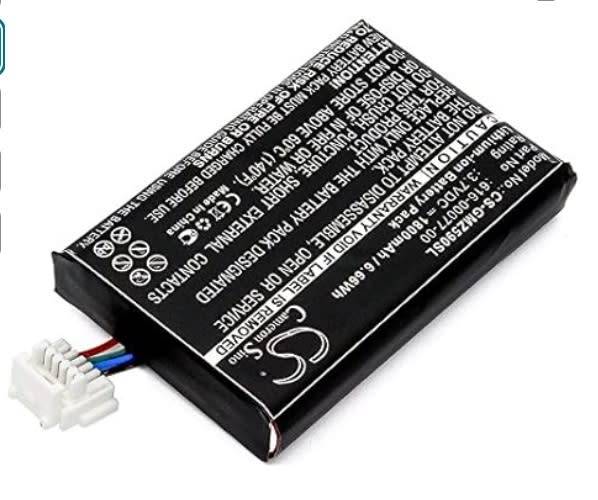 GPS, Navigator Battery  CS-GMZ590SL  for  GARMIN ZUMO 590 361-00077-00 etc.