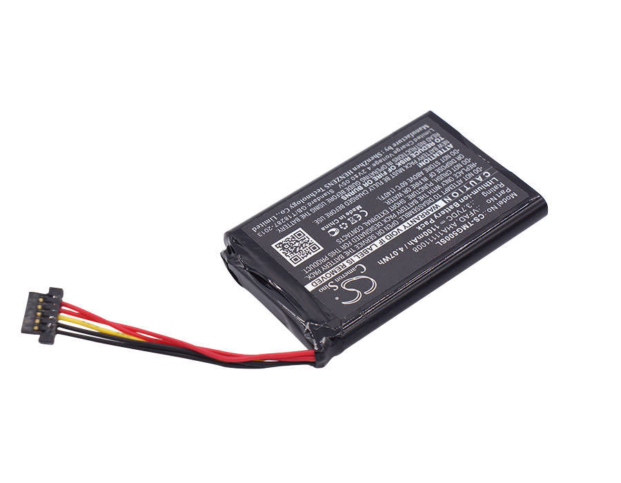 GPS, Navigator Battery CS-TMG500SL for TOMTOM Go 5000 etc.