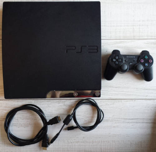 320GB Slimline PS3 Console + Original Controller