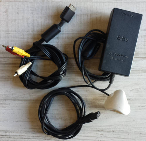 Black PS2 Slimline Console + Original Controller