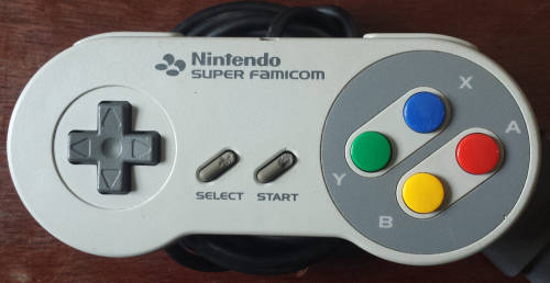 Modded Super Famicom Console, Controller + 3 Games (Plays PAL SNES & SFC, composite video)