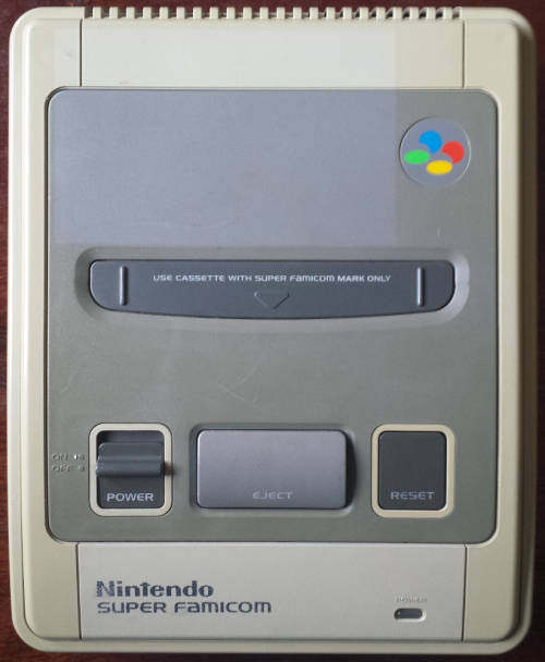 Modded Super Famicom Console, Controller + 3 Games (Plays PAL SNES & SFC, composite video)