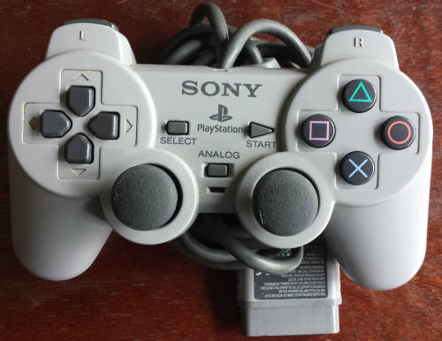 Official PS1 Analog Controller (Grey)