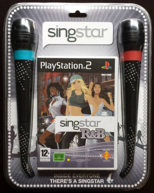 SingStar Wired Microphones + SingStar R & B (Sealed)