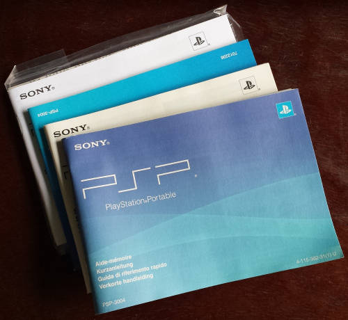 Boxed Piano Black PSP Console 3004, Memory Card, Charger + Games