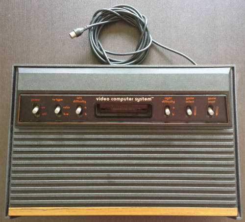 Original Atari 2600 Console, Original Paddle Controllers + Joystick Controller (Retro)