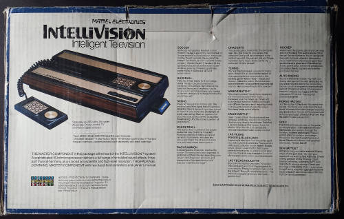 Boxed Mattel Intellivision Console (Retro)