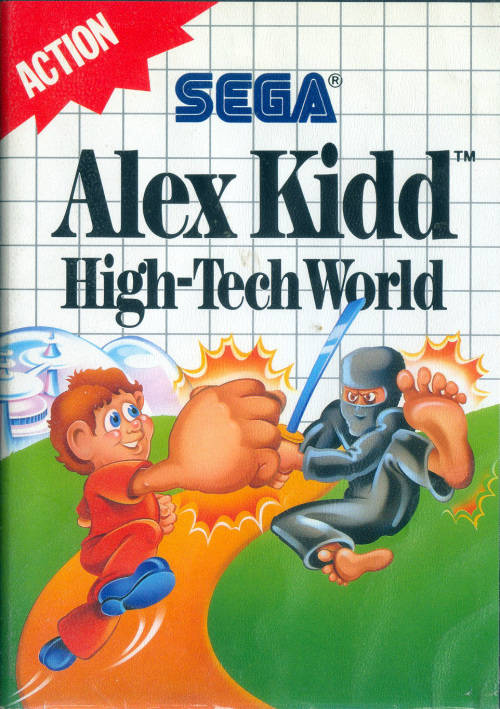 Alex Kidd High-Tech World - Master System (Retro)