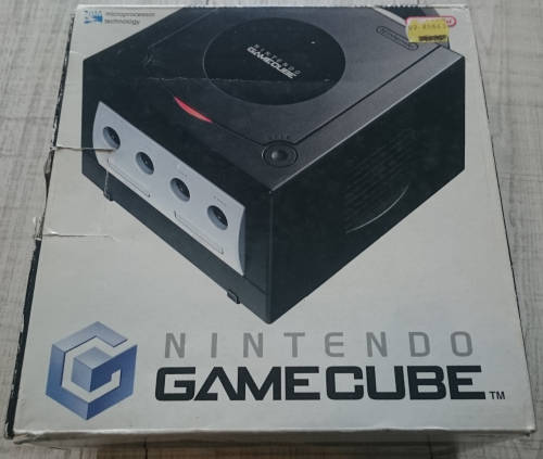 Boxed Black GameCube Console + Original Controller