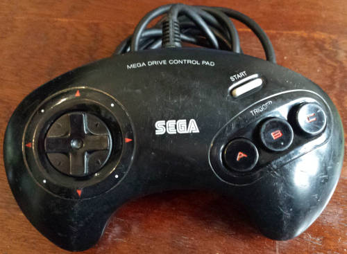 Mega Drive Model 1 Console + Original 3 Button Controller (Retro)