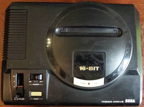 Mega Drive Model 1 Console + Original 3 Button Controller (Retro)