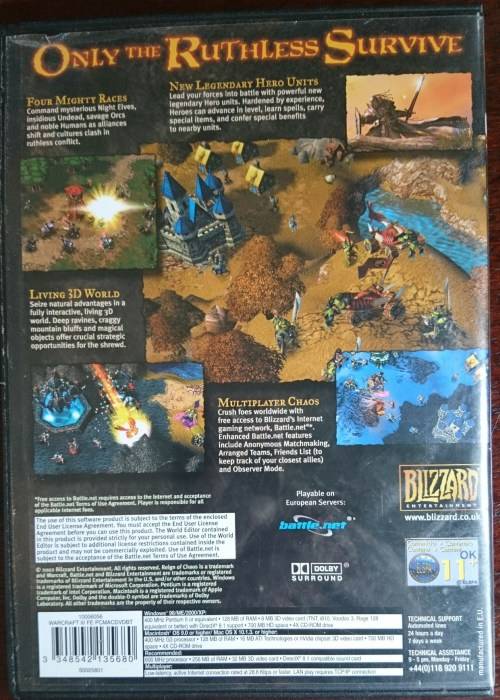Warcraft 3 Reign of Chaos - PC