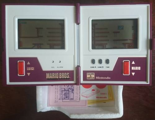 Boxed Game & Watch Console Mario Bros Double screen (Retro)