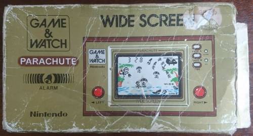 Boxed Game & Watch Console Parachute Single Screen (Retro)