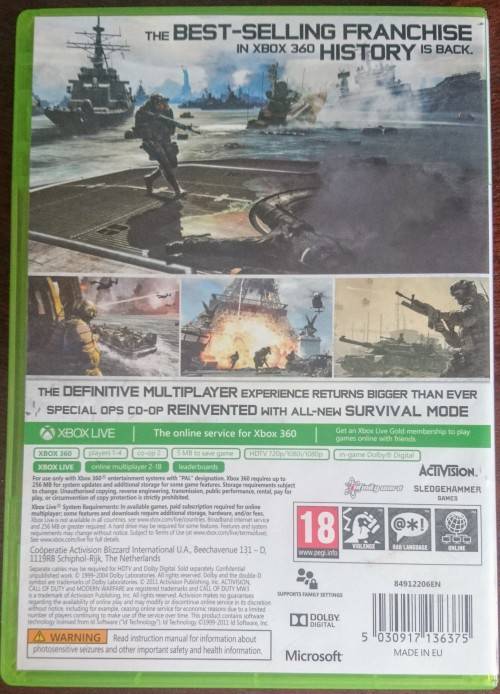 Call of Duty Modern Warfare 3 - Xbox 360