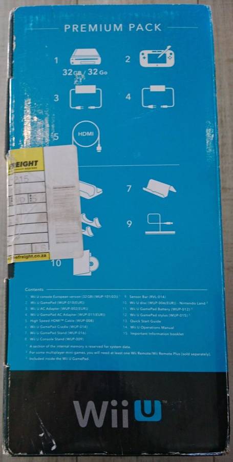 Boxed Wii U Premium 32GB Console & Accessories