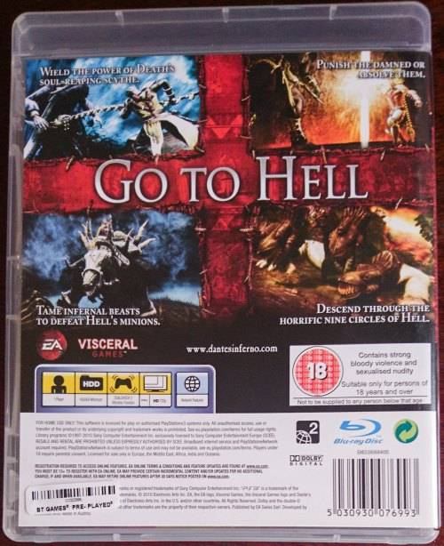 Dante's Inferno - PS3